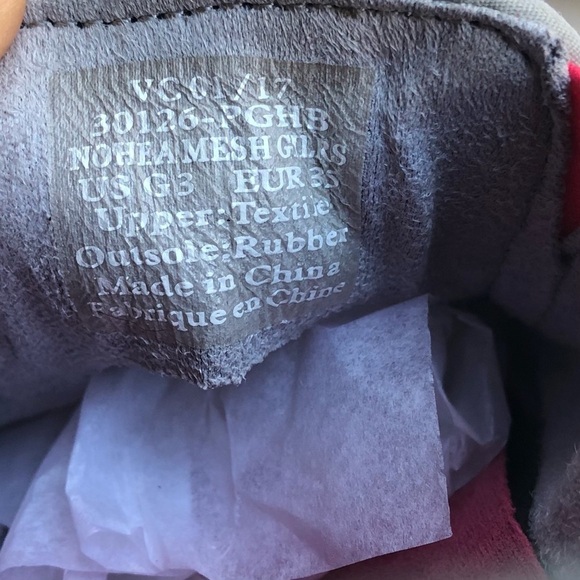 Olukai Nohea Gray Mesh Shoe collapsible slip on sneakers - Picture 9 of 9